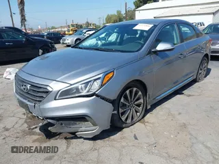 2015 Hyundai Sonata Sport with VIN 5NPE34AF5FH216123, listed as a IAAI auction lot 42271866 with 85,346 mi miles and . Bid and sale history available at DreamBid. Image 17.