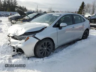 2023 Toyota Corolla Hybrid LE with VIN JTDBDMHE4P3004517, listed as a Copart auction lot 43512995 with 61,000 mi miles and Clean Title. Bid and sale history available at carsss.com. Image 1.