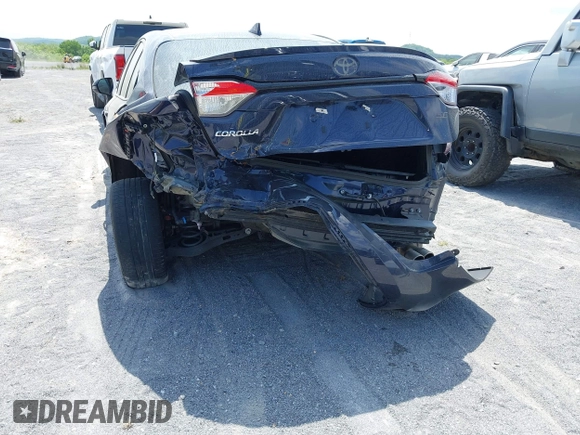 2023 Toyota Corolla SE with VIN 5YFS4MCE0PP141386, listed as a IAAI auction lot 40439078 with 25,000 mi miles and . Bid and sale history available at DreamBid. Image 6.