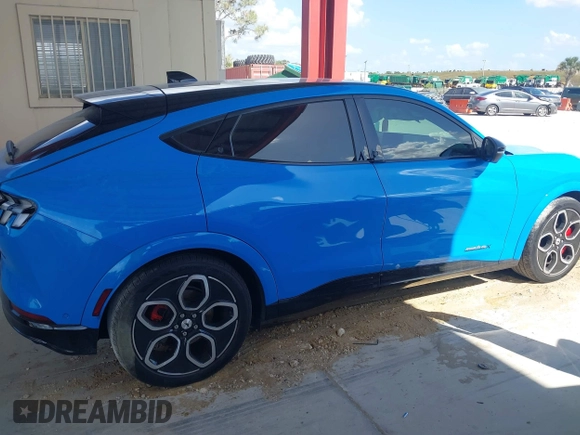 2022 Ford Mustang Mach-E GT with VIN 3FMTK4SE0NMA31868, listed as a IAAI auction lot 41951180 with 29,446 mi miles and . Bid and sale history available at DreamBid. Image 13.