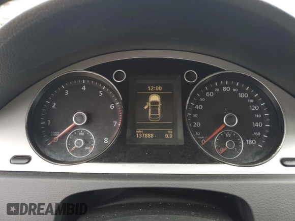 2011 Volkswagen CC Sport with VIN WVWMN7AN9BE701745, listed as a Copart auction lot 70438114 with 137,888 mi miles and Salvage Title. Bid and sale history available at carsss.com. Image 9.