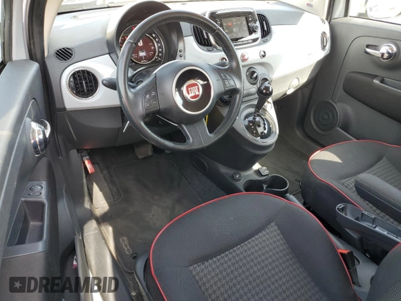 2017 FIAT 500 Pop z VIN 3C3CFFLR8HT544001, wystawiony jako Copart lot #49468035 z przebiegiem 57 079 mil mil oraz Szkoda całkowita • Salvage title. Historia ofert i sprzedaży dostępna na DreamBid. Obrazek 8.