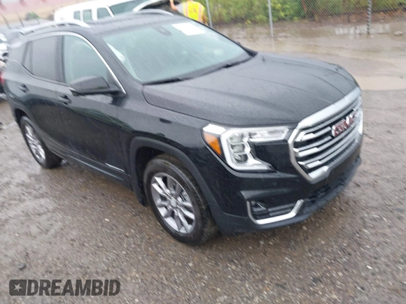 2024 GMC Terrain SLT with VIN 3GKALVEG7RL186378, listed as a IAAI auction lot 42667785 with 10,125 mi miles and . Bid and sale history available at DreamBid. Image 1.