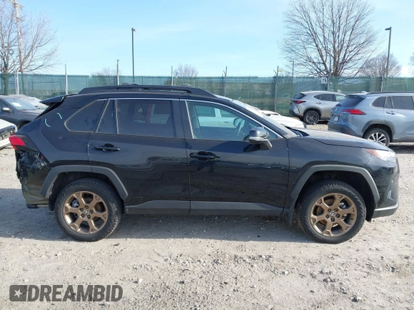 2024 Toyota RAV4 Hybrid LE with VIN 2T3UWRFV3RW210950, listed as a IAAI auction lot 41650143 with 18,005 mi miles and . Bid and sale history available at DreamBid. Image 14.