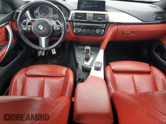 2016 BMW 4 Series 428i xDrive with VIN WBA4C9C59GG141121, listed as a Copart auction lot 45230225 with 103,576 mi miles and Salvage Title. Bid and sale history available at DreamBid. Image 8.