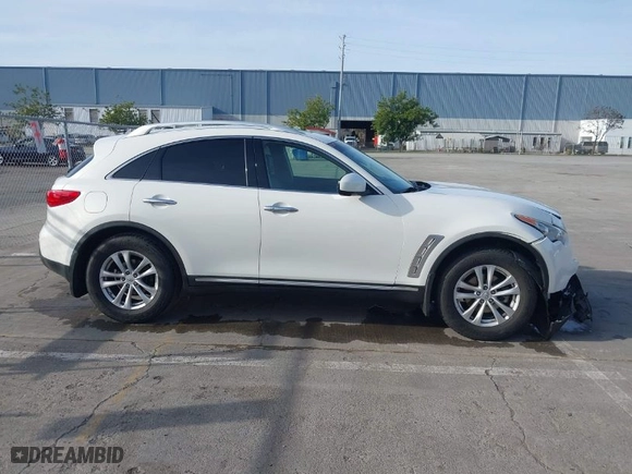 2010 Infiniti FX35 with VIN JN8AS1MW1AM857106, listed as a IAAI auction lot 41607648 with 64,427 mi miles. Bid and sale history available at carsss.com. Image 13.