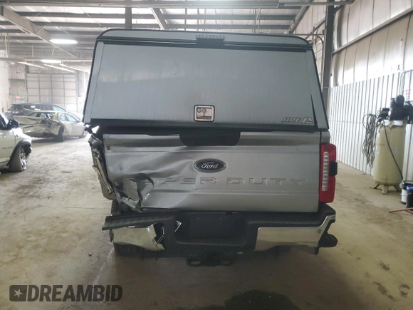 2023 Ford F-250 XL with VIN 1FT7X2BN8PED57681, listed as a Copart auction lot 58341604 with 8,220 mi miles and Salvage title. Bid and sale history available at DreamBid. Image 6.