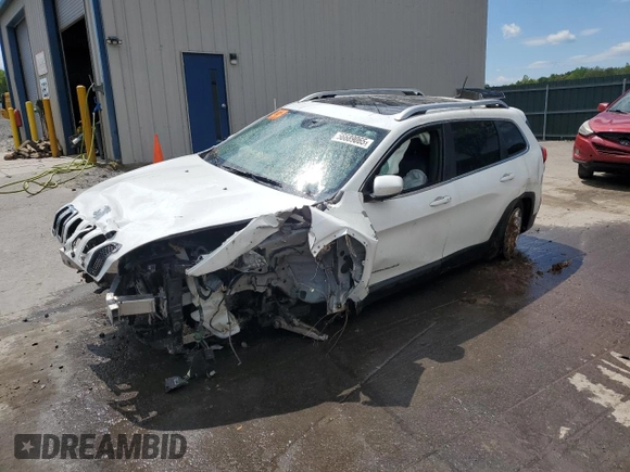 2017 Jeep Cherokee High Altitude z VIN 1C4PJMDS8HW597213, wystawiony jako Copart lot #56689065 z przebiegiem Nie podano mil oraz Szkoda całkowita • Salvage title. Historia ofert i sprzedaży dostępna na DreamBid. Obrazek 1.