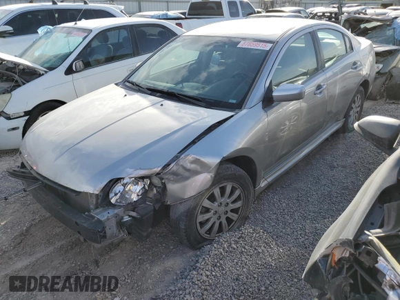 2010 Mitsubishi Galant ES with VIN 4A32B3FF2AE003659, listed as a Copart auction lot 87859515 with 127,725 mi miles and Salvage Title. Bid and sale history available at carsss.com. Image 1.
