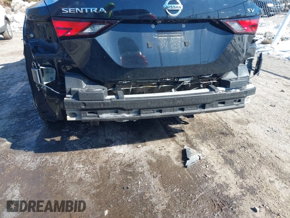 2022 Nissan Sentra SV with VIN 3N1AB8CV9NY235680, listed as a IAAI auction lot 41523366 with 27,277 mi miles and . Bid and sale history available at DreamBid. Image 18.