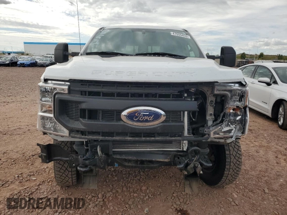 2021 Ford F-250 XL with VIN 1FT7X2B66MEC72939, listed as a Copart auction lot 47655455 with 116,305 mi miles and Salvage title. Bid and sale history available at DreamBid. Image 5.