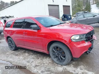 2017 Dodge Durango R/T with VIN 1C4SDJCT4HC956567, listed as a IAAI auction lot 41664670 with 159,455 mi miles and . Bid and sale history available at carsss.com. Image 1.