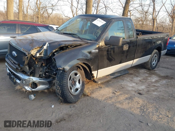 2006 Ford F-150 XL with VIN 1FTRF14W26NA53532, listed as a IAAI auction lot 41792110 with 115,264 mi miles. Bid and sale history available at carsss.com. Image 17.