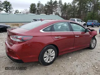 2018 Hyundai Sonata Hybrid SE with VIN KMHE24L30JA079805, listed as a Copart auction lot 51256624 with 80,539 mi miles and Salvage Title. Bid and sale history available at carsss.com. Image 3.