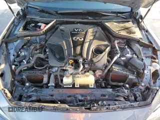 2022 Infiniti Q50 Red Sport 400 with VIN JN1FV7DP0NM370069, listed as a Copart auction lot 80541084 with 26,013 mi miles and Salvage Title. Bid and sale history available at DreamBid. Image 11.