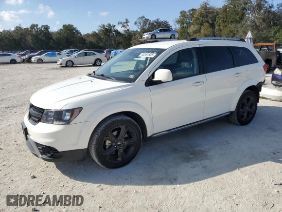 2019 Dodge Journey Crossroad with VIN 3C4PDCGB2KT804592, listed as a Copart auction lot 43361505 with 71,986 mi miles and Non Repairable. Bid and sale history available at DreamBid. Image 1.