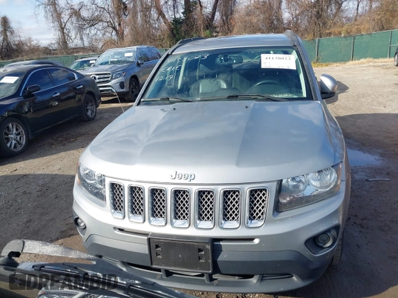 2016 Jeep Compass Latitude with VIN 1C4NJDEB5GD713905, listed as a IAAI auction lot 41138023 with 107,479 mi miles and . Bid and sale history available at DreamBid. Image 13.