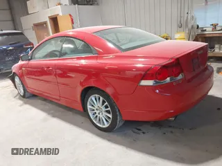2007 Volvo C70 with VIN YV1MC68207J023648, listed as a IAAI auction lot 41281499 with 116,845 mi miles. Bid and sale history available at carsss.com. Image 3.
