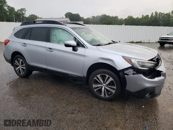 2018 Subaru Outback Limited with VIN 4S4BSENC0J3385459, listed as a Copart auction lot 57396385 with 128,376 mi miles and Salvage title. Bid and sale history available at DreamBid. Image 4.