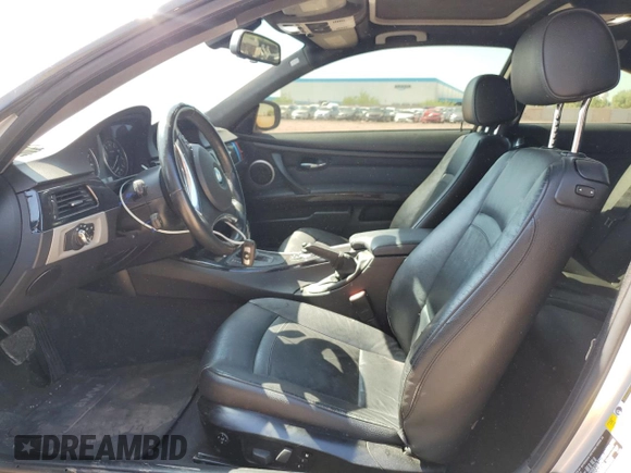 2012 BMW 3 Series 328i with VIN WBAKE5C52CJ106184, listed as a Copart auction lot 62584315 with 134,248 mi miles and Salvage title. Bid and sale history available at DreamBid. Image 7.