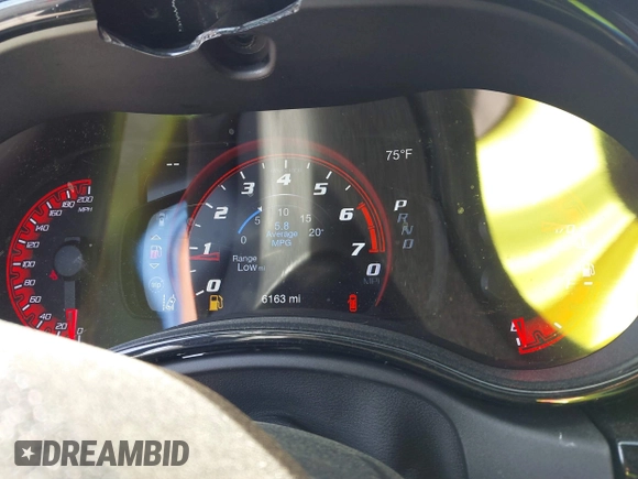 2023 Dodge Durango SRT Hellcat Premium with VIN 1C4SDJH95PC695459, listed as a IAAI auction lot 41856168 with 6,163 mi miles and . Bid and sale history available at DreamBid. Image 15.