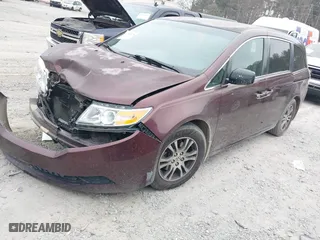 2012 Honda Odyssey EX with VIN 5FNRL5H48CB104969, listed as a IAAI auction lot 41208438 with 198,649 mi miles. Bid and sale history available at carsss.com. Image 2.