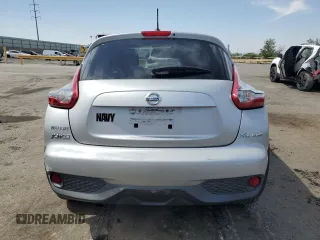 2015 Nissan Juke SL with VIN JN8AF5MV3FT553582, listed as a Copart auction lot 59104355 with 80,642 mi miles and Salvage title. Bid and sale history available at DreamBid. Image 6.