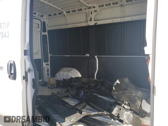 2019 Ram ProMaster Cargo with VIN 3C6TRVCG7KE539385, listed as a Copart auction lot 76939384 with Not Provided miles and Salvage Title. Bid and sale history available at DreamBid. Image 10.
