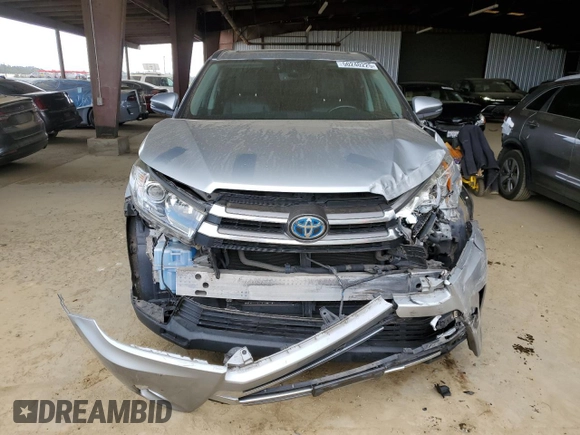 2017 Toyota Highlander Hybrid Limited with VIN 5TDDGRFH5HS024091, listed as a Copart auction lot 50240225 with 97,409 mi miles and Salvage title. Bid and sale history available at DreamBid. Image 5.