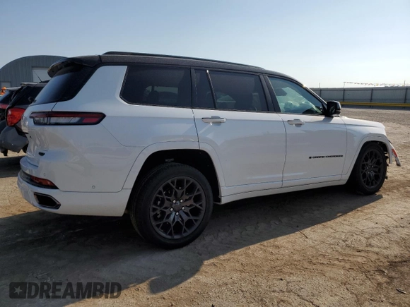 2023 Jeep Grand Cherokee Summit Reserve with VIN 1C4RJKEG3P8736786, listed as a Copart auction lot 59098804 with 16,064 mi miles and Salvage title. Bid and sale history available at DreamBid. Image 3.