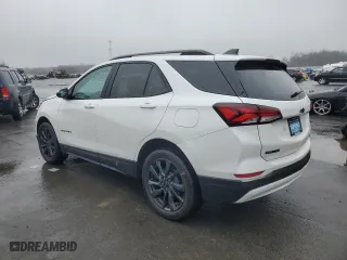 2022 Chevrolet Equinox RS with VIN 3GNAXWEV5NS105793, listed as a Copart auction lot 43912605 with 3,886 mi miles and Salvage Title. Bid and sale history available at carsss.com. Image 2.