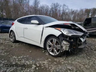 2013 Hyundai Veloster w/Gray Int with VIN KMHTC6AD7DU101720, listed as a Copart auction lot 47434785 with 138,514 mi miles and Non Repairable. Bid and sale history available at carsss.com. Image 4.