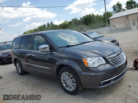 2015 Chrysler Town & Country Touring L with VIN 2C4RC1CG4FR609782, listed as a Copart auction lot 59926354 with 117,123 mi miles and Salvage Title. Bid and sale history available at DreamBid. Image 4.