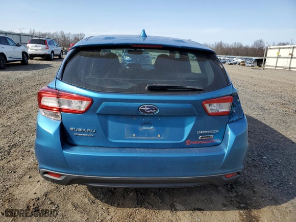 2019 Subaru Impreza Sport with VIN 4S3GTAJ67K3751600, listed as a Copart auction lot 49186655 with 46,412 mi miles and Salvage Title. Bid and sale history available at carsss.com. Image 6.
