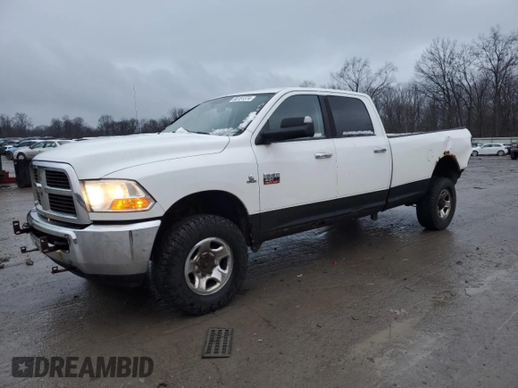 2011 Ram 2500 SLT with VIN 3D7UT2CL4BG620753, listed as a Copart auction lot 86151374 with 208,780 mi miles and Salvage title. Bid and sale history available at DreamBid. Image 1.