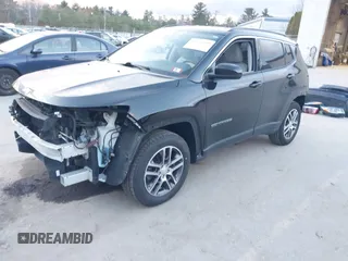 2018 Jeep Compass Altitude with VIN 3C4NJDBB9JT115080, listed as a IAAI auction lot 40751109 with 104,129 mi miles and . Bid and sale history available at carsss.com. Image 18.
