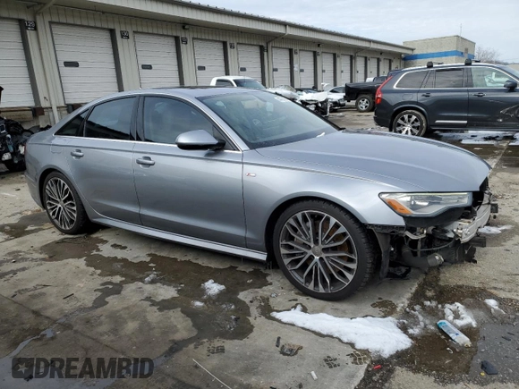 2016 Audi A6 2.0T Premium Plus with VIN WAUDFAFC1GN016807, listed as a Copart auction lot 44790135 with 122,540 mi miles and Salvage Title. Bid and sale history available at carsss.com. Image 4.