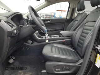 2023 Ford Edge SEL with VIN 2FMPK4J92PBA43966, listed as a Copart auction lot 47220925 with 23,850 mi miles and Salvage Title. Bid and sale history available at carsss.com. Image 7.