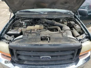 2001 Ford Super Duty F-250 XL with VIN 1FTNX20L51EB89479, listed as a Copart auction lot 44643285 with 219,690 mi miles and Salvage Title. Bid and sale history available at carsss.com. Image 11.