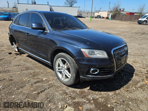 2013 Audi Q5 Premium Plus with VIN WA1LFAFP9DA008422, listed as a IAAI auction lot 42074676 with 154,122 mi miles and . Bid and sale history available at DreamBid. Image 1.