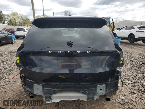 2020 Volvo XC90 Momentum with VIN YV4102PK4L1571266, listed as a Copart auction lot 52499025 with 57,210 mi miles and Salvage Title. Bid and sale history available at DreamBid. Image 6.