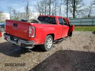 2016 GMC Canyon 4WD SLE with VIN 1GTH6CE36G1274779, listed as a Copart auction lot 52826834 with 0 mi miles and Salvage Title. Bid and sale history available at carsss.com. Image 3.