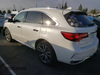 2019 Acura MDX w/Advance Pkg with VIN 5J8YD4H85KL013127, listed as a Copart auction lot 68181052 with 75,825 mi miles. Bid and sale history available at carsss.com. Image 2.