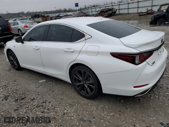 2020 Lexus ES 350 F Sport z VIN 58AGZ1B17LU064182, wystawiony jako Copart lot #50023135 z przebiegiem 58 269 mil mil oraz Szkoda całkowita • Salvage title. Historia ofert i sprzedaży dostępna na DreamBid. Obrazek 2.