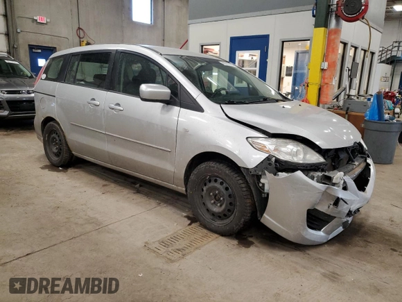 2009 Mazda 5 Grand Touring with VIN JM1CR29L890354647, listed as a Copart auction lot 48302305 with 180,810 mi miles and Salvage title. Bid and sale history available at DreamBid. Image 4.