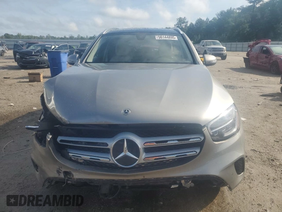 2021 Mercedes-Benz GLC 300 with VIN W1N0G8DB4MV279217, listed as a Copart auction lot 56144895 with 34,886 mi miles and Salvage title. Bid and sale history available at DreamBid. Image 5.