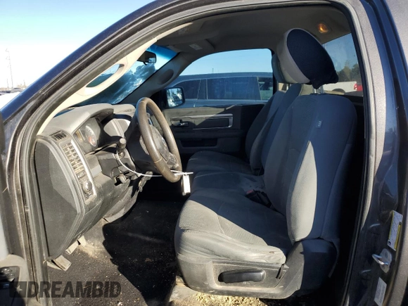 2014 Ram 1500 Tradesman with VIN 3C6JR7DT1EG187654, listed as a Copart auction lot 82418614 with 142,979 mi miles and Salvage title. Bid and sale history available at DreamBid. Image 7.