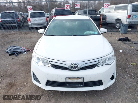 2014 Toyota Camry L with VIN 4T4BF1FKXER374901, listed as a IAAI auction lot 41861839 with 130,990 mi miles and . Bid and sale history available at DreamBid. Image 12.