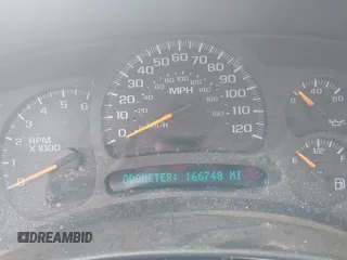 2003 GMC Yukon SLT with VIN 1GKEC13T73R126739, listed as a IAAI auction lot 41361906 with 166,748 mi miles. Bid and sale history available at carsss.com. Image 7.