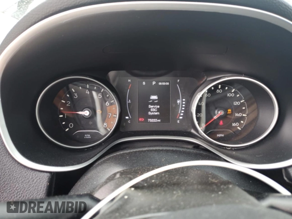 2018 Jeep Compass Sport с VIN 3C4NJCABXJT339373, выставлен на аукционе Copart как лот 58253255 с пробегом 75 222 миль миль и Списание • Salvage title. История ставок и продаж доступна на DreamBid. Изображение 9.